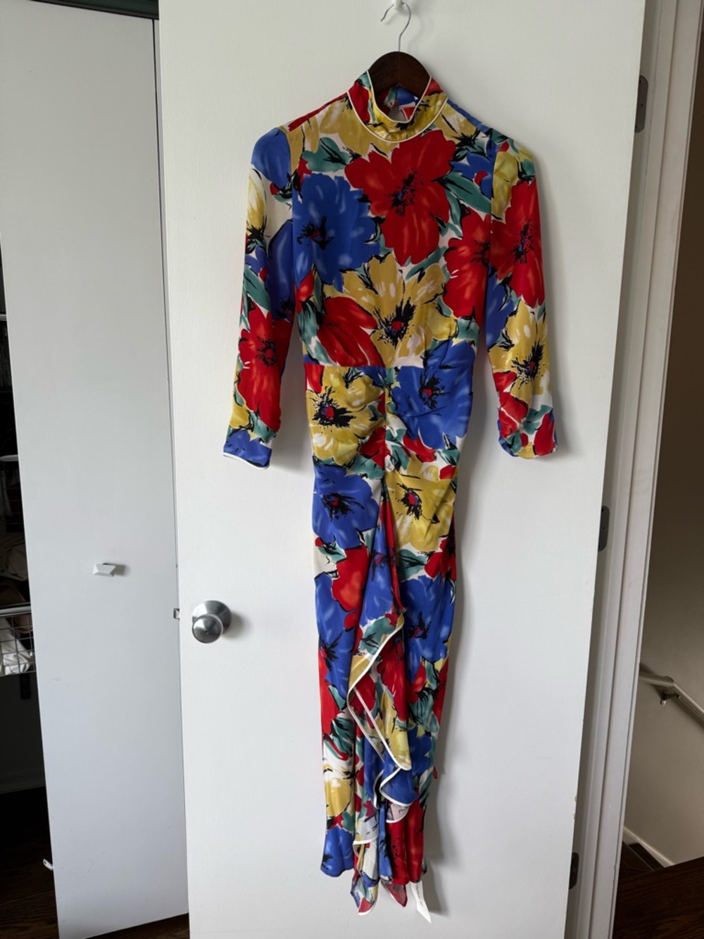 RIXO Floral Open-Back Lucy Dress - XS - Picture 2 of 5